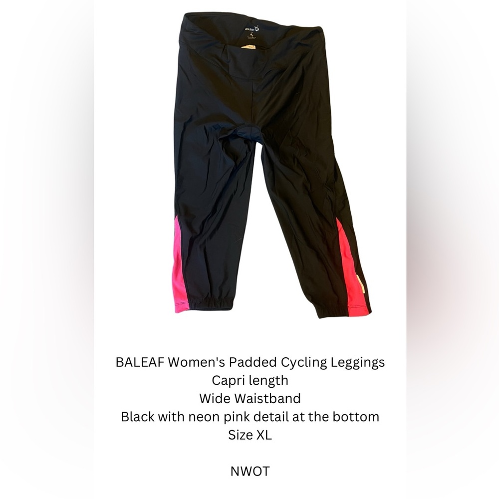 Padded bike 3/4 pants- women’s